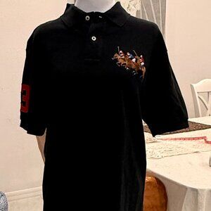 Polo Ralph Lauren Black Polo Shirt – Men’s Size Medium